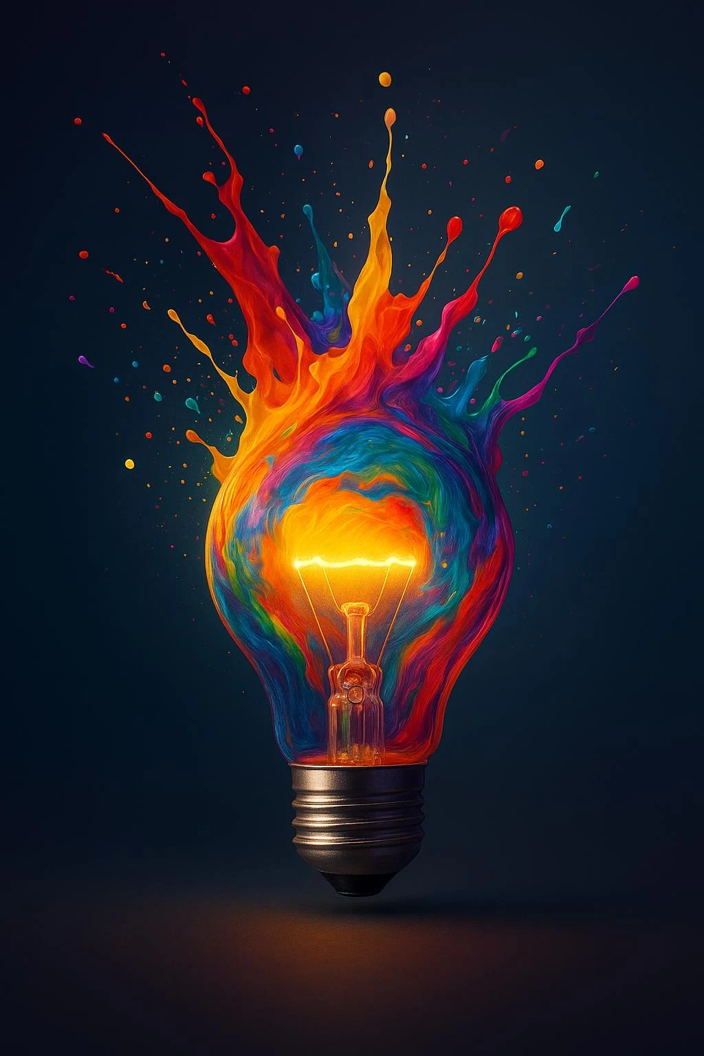 Una idea que explota en colores