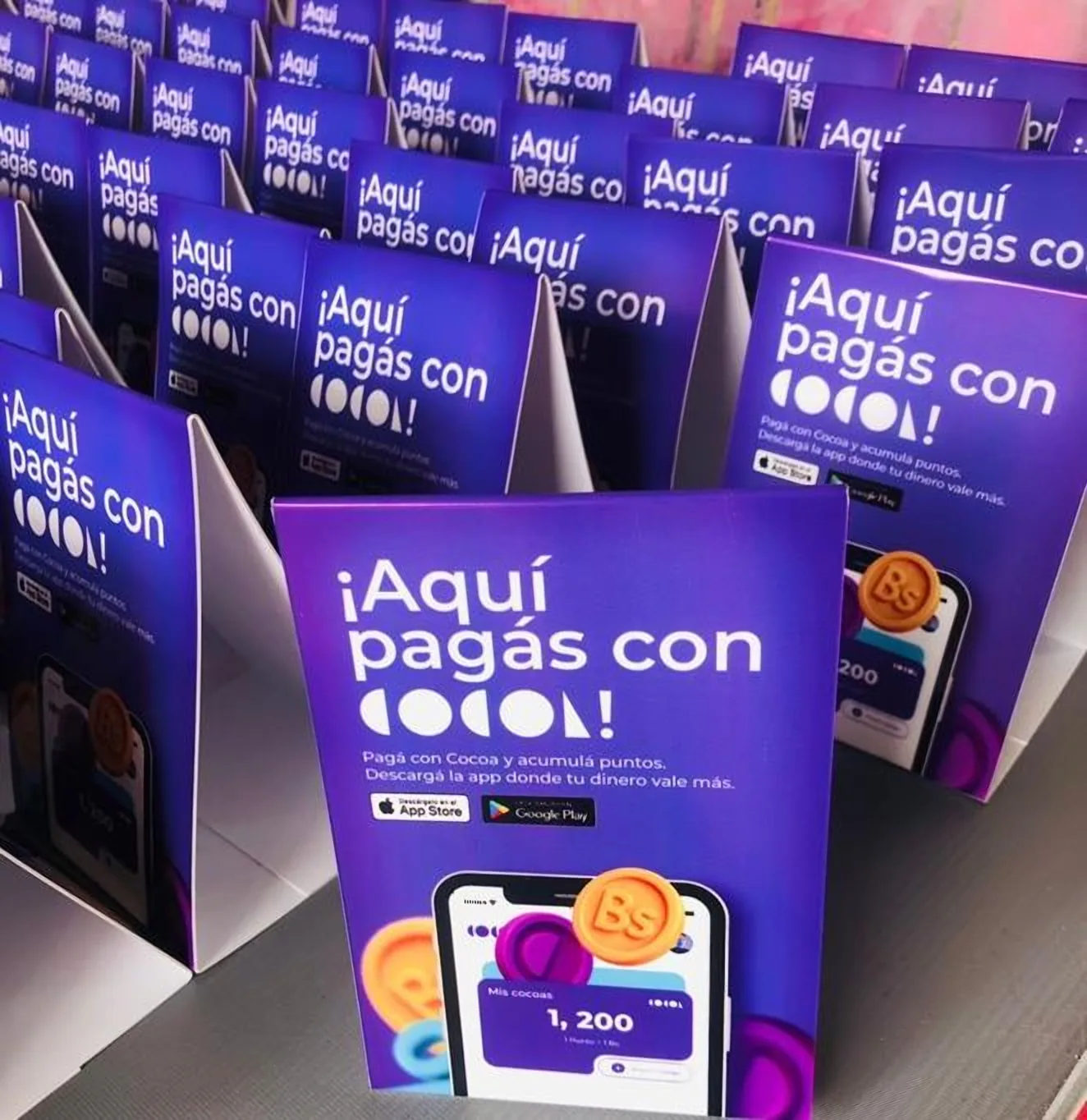 Cocoa · Material en punto de venta