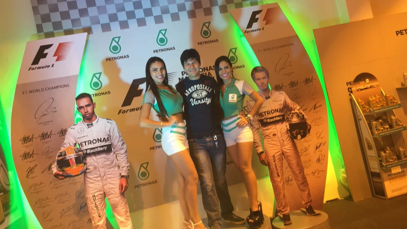 Petronas · Activación en evento